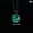 A1, variant on Hip Hop Titanium Steel Luminous Neck Chain Dragon Shape Pendant Glowing Neckl:yq-A1