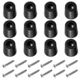 thumbnail image 1 of Pies de tabla de cortar Uxcell, 12 paquetes de almohadillas antideslizantes con tornillos de acero inoxidable (0.21"Wx0.79"H), 1 of 6