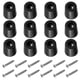 thumbnail image 1 of Pies de tabla de cortar Uxcell, 12 paquetes de almohadillas antideslizantes con tornillos de acero inoxidable (0.21"Wx0.79"H), 1 of 6