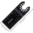 thumbnail image 2 of Lame de Scie Oscillante Universelle Outils Oscillants Multifonctions Libération Rapide Compatible Bosch Starlock et Plus 10 Pcs, 2 of 5