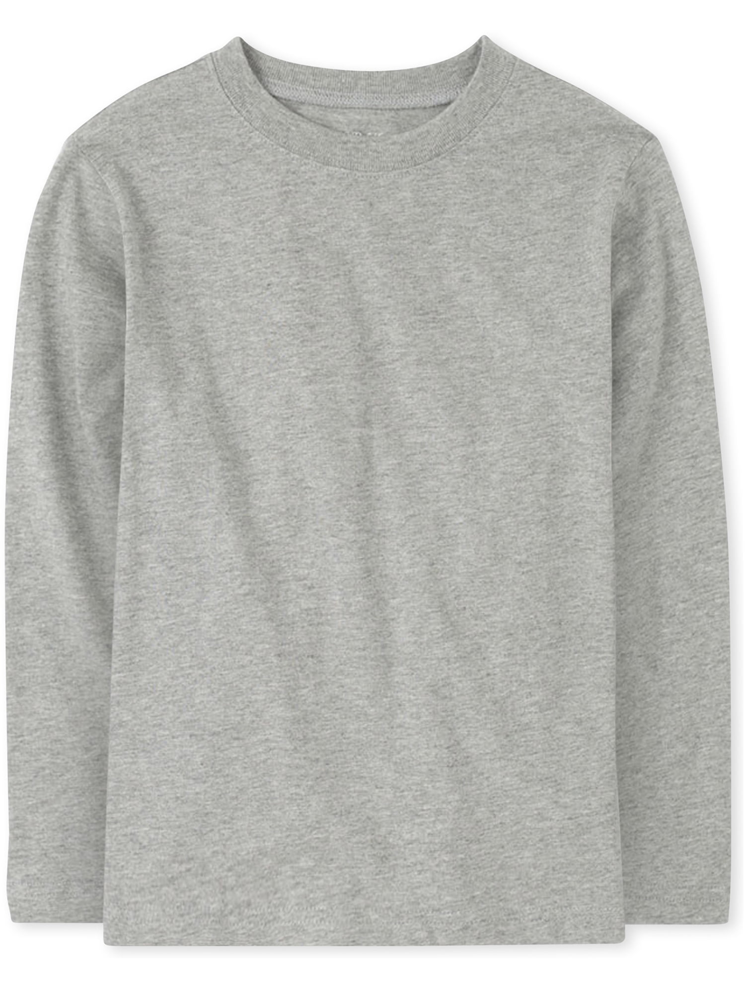 The Children's Place Boys Long Sleeve Layering T-Shirt, 3-Pack, Sizes XS-XXL