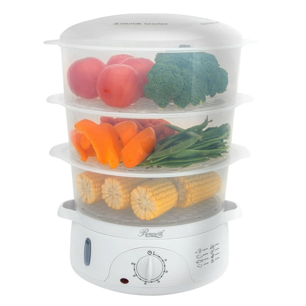 Rosewill Electric Food Steamer 9.5 Quart, Vegetable Steamer and Rice