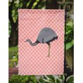 thumbnail image 3 of Carolines Treasures BB7923GF Rhea Pink Check Garden Flag, 3 of 3