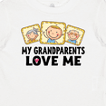 thumbnail image 4 of Inktastic My Grandparents Love Me Boys or Girls Baby T-Shirt, 4 of 5