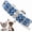 Blue, variant on Green Pearl Collar for Dogs, Fancy Crystal Bling Pearl Dog Collar Rhinestone Luxury Beaded Puppy Necklace Diamond Girl Pet Jewelry for XXS XS Small Medium Female Dogs, M