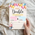 thumbnail image 5 of It's A Double Celebration Birthday Invitations for Girls Boys, Cake Balloons Birthday Party Invitations, 20 Pack Invite Cards with Envelopes, Birthdays Parties Decorations, 4x6 Inch-A14, 5 of 6