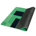 thumbnail image 2 of Minecraft: Carpet - Creeper - Green, Pixel Face, 47.2" Square Floor Rug, .8" (2cm) Thick, Durable Polyester Material, Game Themed Room Decor, Licensed, 2 of 7