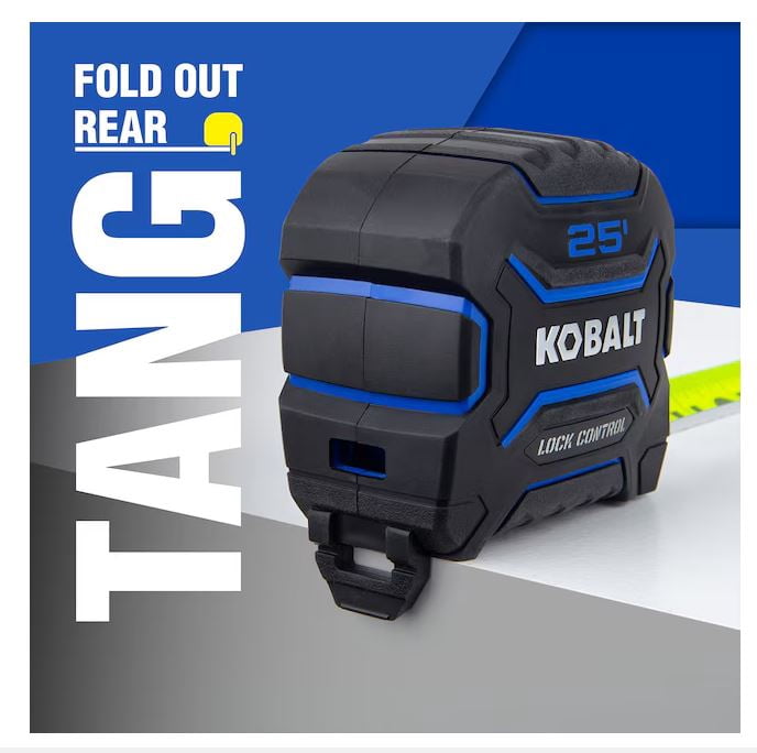Kobalt Lock Control 25-ft Tape Measure