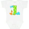 thumbnail image 3 of Inktastic Dinosaur First Birthday Party Boys or Girls Baby Bodysuit, 3 of 5