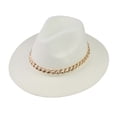 thumbnail image 5 of XINSHIDE Hat Fashionable Fedoras Men Wide For Women Dress Baseball Caps Fashion Hat, 5 of 9