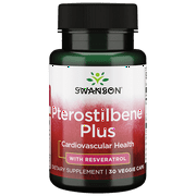 Swanson pterostilbene plus with resveratrol 30 Veggie Capsules