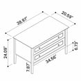 thumbnail image 3 of Manhattan Comfort Crown Bachelor Dresser in Black, 3 of 11