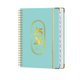 thumbnail image 2 of Cuaderno A5 con Encuadernación Elástica | Diario Portátil con Tapa de Cuero | Papel Grueso y Resistente | Índice con Números de Página y Notas | Agenda Multiusos Duradera para El Trabajo, La Escuela, 2 of 3