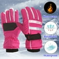 thumbnail image 6 of TAIAOJING Kids Winter Gloves Snow Skating Girls Windproof Gloves Ski Outdoor Snowboarding Warm Boys Gloves Mittens, 6 of 8