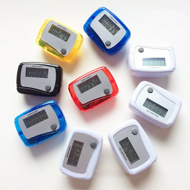 Podomètre 3D, compteur de pas W / clip numérique LCD moniteur pour calories  comptage santé Fitness Tracker
