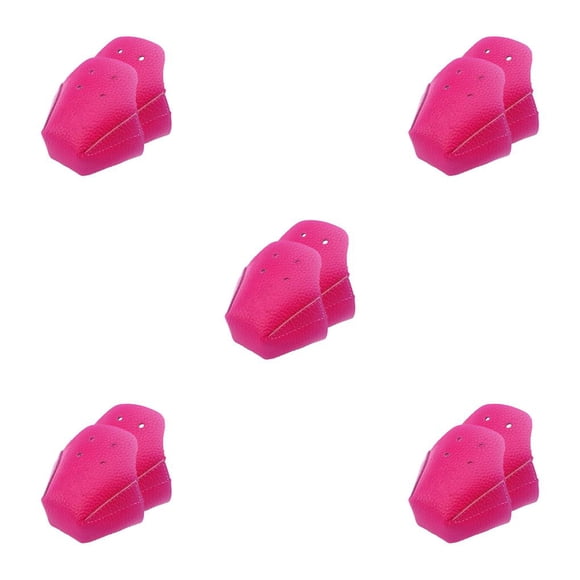 Advancent 1 par de protectores para los dedos de los pies, protección consistente de cuero PU, protectores para los dedos de los pies de los Type3 NO3