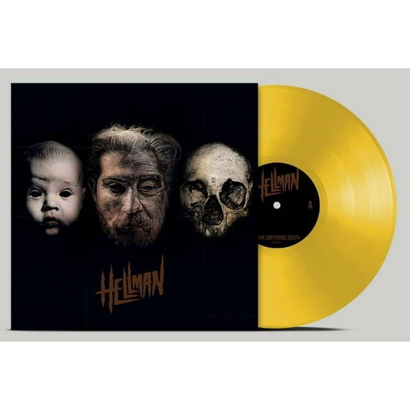 Hellman - Born, Suffering, Death - Yellow - Heavy Metal - Vinyl