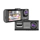 thumbnail image 1 of Car 3 Lens DVR HD 1080P Dash Camera Detección de movimiento Visión nocturna (2 cámaras), 1 of 9
