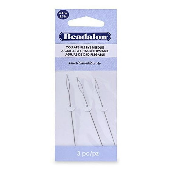 Beadalon Collapsible Eye Needle Assorted Sizes