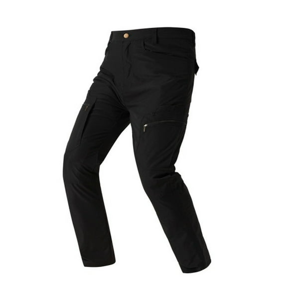 cllios Men's Hiking Pants Ripstop Work Cargo Pants for Men Water Resistant Cargo Tactical Pants EDC Hiking Work Military Work Trousers