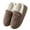 Coffee, variant on Women's Fuzzy Slippers Memory Foam Closed Back Bedroom House Shoes Indoor Outdoor Walking Moccasins Pink 9