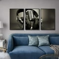 thumbnail image 2 of IDEA4WALL Framed Canvas Wall Art for Living Room, Bedroom Microphone Canvas Prints for Modern Home Decoration Ready to Hang, 2 of 4