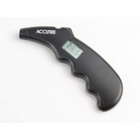 Accutire MS-4400B Pistol Grip Digital Tire Gauge, Accurate tire pressure - Gauge reads from 5-99 PSI (in 1/2 lb units) Ship from US..., By Measurement (Best Side By Side Tires)