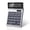 Blue, variant on Comix 12-Digit Desktop Calculator, Solar Battery Dual Power, Large LCD Display and Large Computer Keys, For Office Home School White