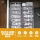 thumbnail image 4 of GOOHOCHY Caja de gestión de cables de plástico caja Organizador de la caja con 8 compartimentos para el hogar, 4 of 7