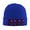 Blue, variant on Nebula Galaxy Purple Winter Beanie Hats for Men Women Warm Cozy Knitted Cuffed Skull Cap Deep Heather