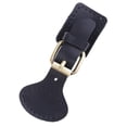 thumbnail image 3 of Leather Toggle Buttons w/ Metal Buckle for Coat Jacket Duffle Black, 3 of 7