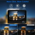 thumbnail image 4 of Dash Cam Front and Rear, 1080P Dash Camera for Cars, 4’’ Full HD Dash Cam,Full HD 170° Wide Angle Backup with Night Vision, G-Sensor, Loop Recording, IR Night Vision, 4 of 8