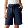 thumbnail image 3 of LILIYA Big & Tall Men's Hiking Shorts 7"/9" Lightweight Athletic Shorts Summer Baggy Stretch Quick Dry Casual Shorts with Zipper Pockets, 3 of 7