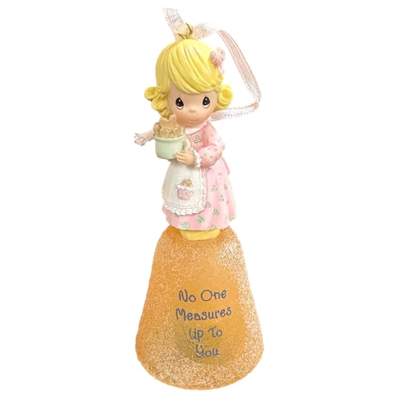 Precious Moments Girl In Sled Brighten Up Christmas Tree Holiday Ornament