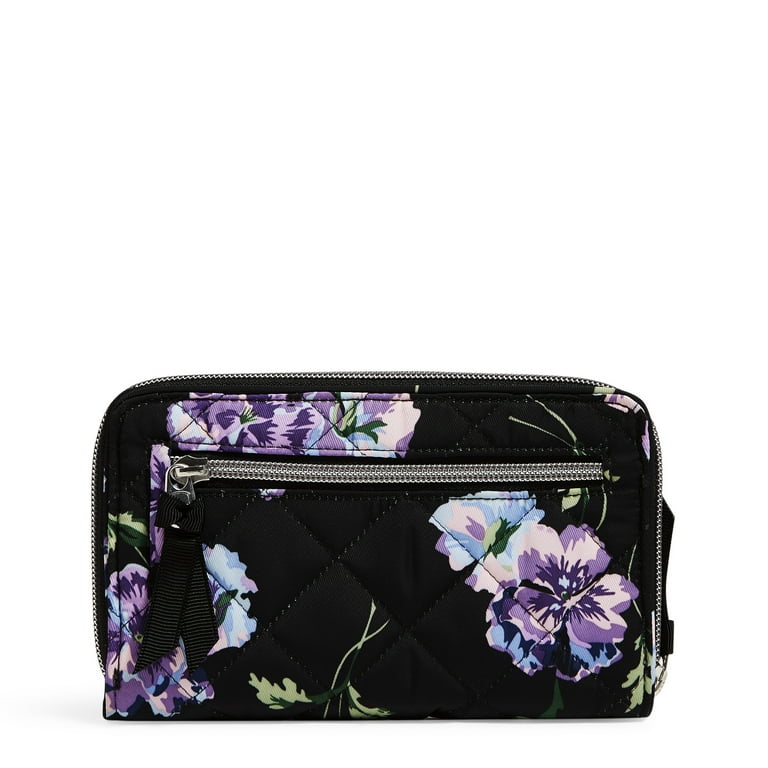 Vera Bradley Women s Performance Twill RFID Turnlock Wallet