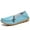 Sky Blue, variant on BLTIBY Loafers for Women Penny Shoes Comfortable Slip On Casual Ladies Fashion Moccasins Lightweight Round Toe Driving Flats Boat Shoes Green 36