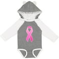 thumbnail image 3 of Inktastic Breast Cancer Pink Awareness Ribbon Boys or Girls Long Sleeve Baby Bodysuit, 3 of 5