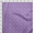 thumbnail image 4 of oneOone Polyester Spandex Purple Fabric Floral Abstract Sewing Material Print Fabric By The Yard 56 Inch Wide, 4 of 4