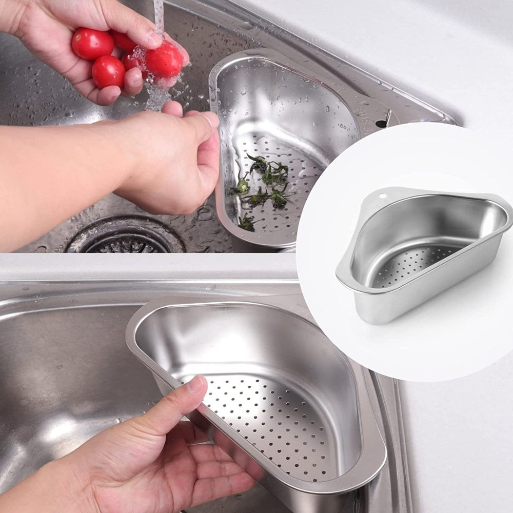 Triangular sink drainer shop