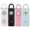 thumbnail image 3 of DESTYER Safety Alarm Keychain Personal Safety Companion For Women Everywhere Personal Defense Accessories black, 3 of 6