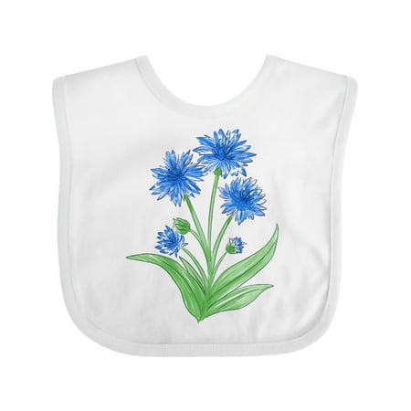 

Inktastic Cornflower Boys or Girls Baby Bib