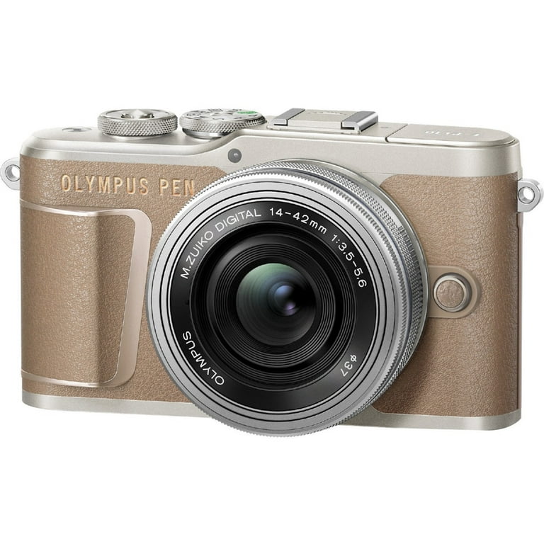 Olympus PEN E-PL10 16.1 Megapixel Mirrorless Camera with Lens, 0.55