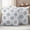 Navy, Indigo, White, variant on Blue Palm Tree Outdoor Waterproof Pillow Covers, Tropical Summer Botanical Forest Modern Decorative Square Throw Pillowcase Sofa Cushion Sham for Patio/Couch/Chair, 20"x20" 2 Pack