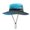 Blue, variant on Projectretro Womens Ponytail Sun Hat UV Protection Bucket Hats Foldable Wide Brim Summer Boonie Beach Cap Fishing Hiking