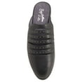 thumbnail image 2 of Seychelles Women's Leather Studs Embellished Cut Out Comfort Shoes Flat Slip-on Mules, 2 of 5