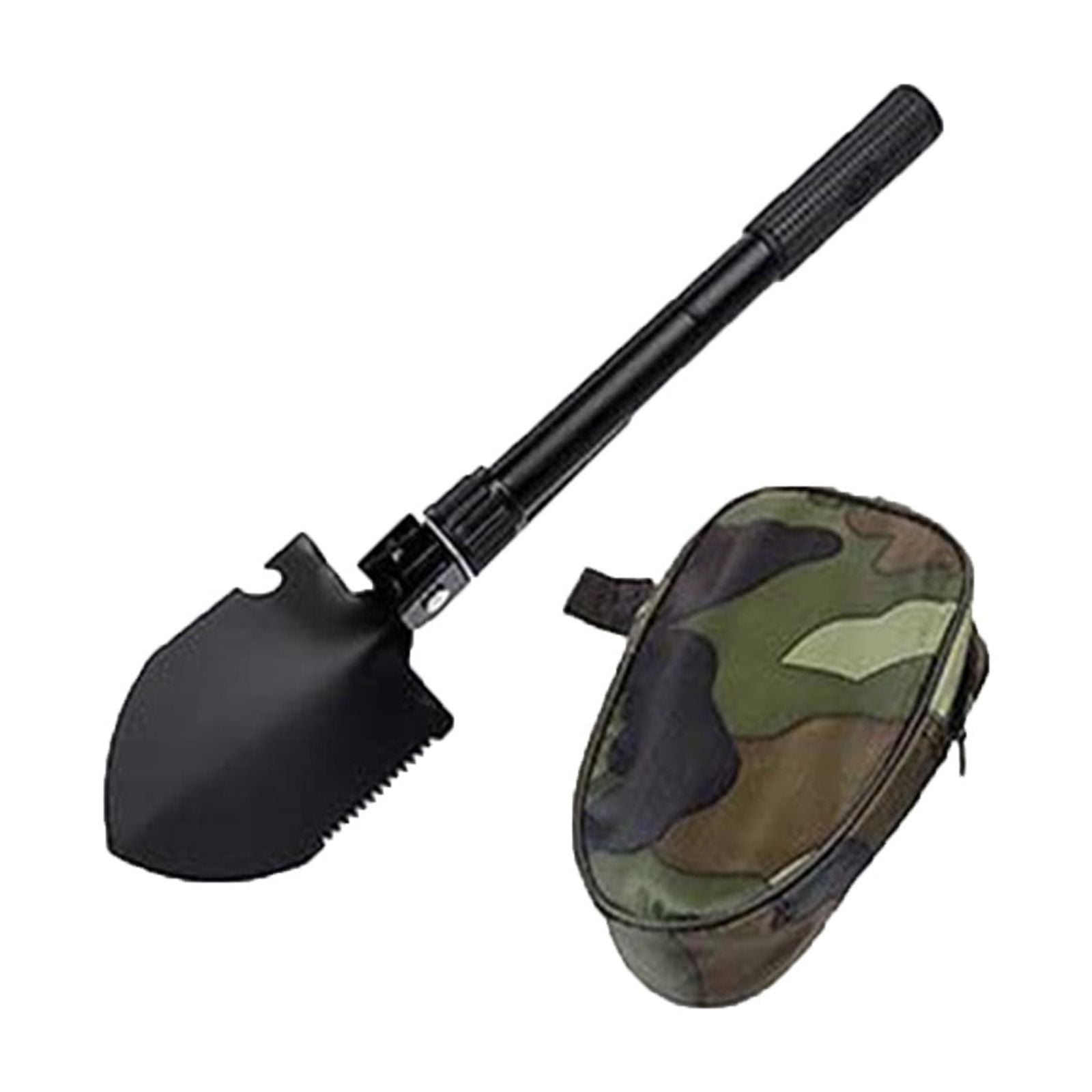 Compact Folding Camping Shovel Mini Pickaxe Tool for Outdoor Hiking Gardening Emergency Car Off Road Adventure
