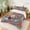 Beige Coral, variant on Erosebridal Fox Twin Comforter Sets, Rustic Wood Bedding Set, Black Reversible 2pcs 1 Comforter and 1 Pillowcase