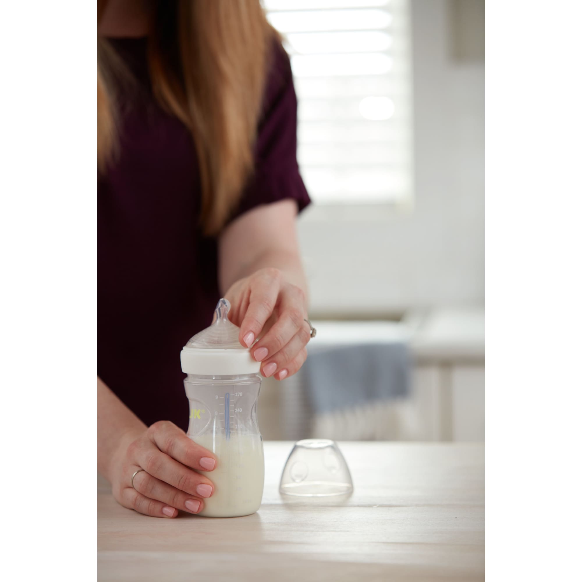 NUK Simply Natural Baby Bottle 5oz, Slow Flow, 3-Pack photo 8