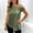 Army Green, variant on Womens off Shoulder Blouses Satin Sleeveless Asymmetrical Hem Going Out Casual Shirts Tops White