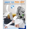 thumbnail image 3 of JJEAN-TZe-241 TZe241 18mm Label Maker Tape Replacement for Brother P Touch Label Tape TZe TZ 18mm 0.7 Inch Laminated White, Compatible with Brother PT-D400 PT-D410 PT-D460BT PT-D600 PT-D610BT, 5-Pack, 3 of 4